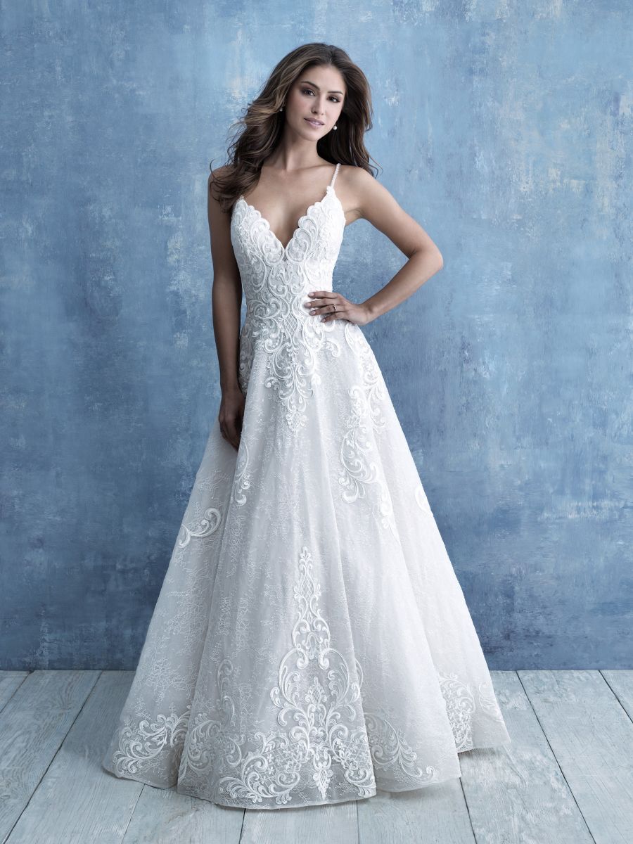 <center><b>Allure Bridals 9718</b>
<br/>Coming Summer 2020
<br/>$$</center>